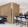 Hoge tafel met ingebouwde plug&play units.
